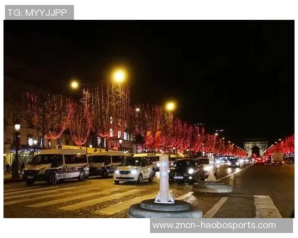 巴黎香榭丽舍大道跨年庆祝活动向大巴黎和登贝莱致敬